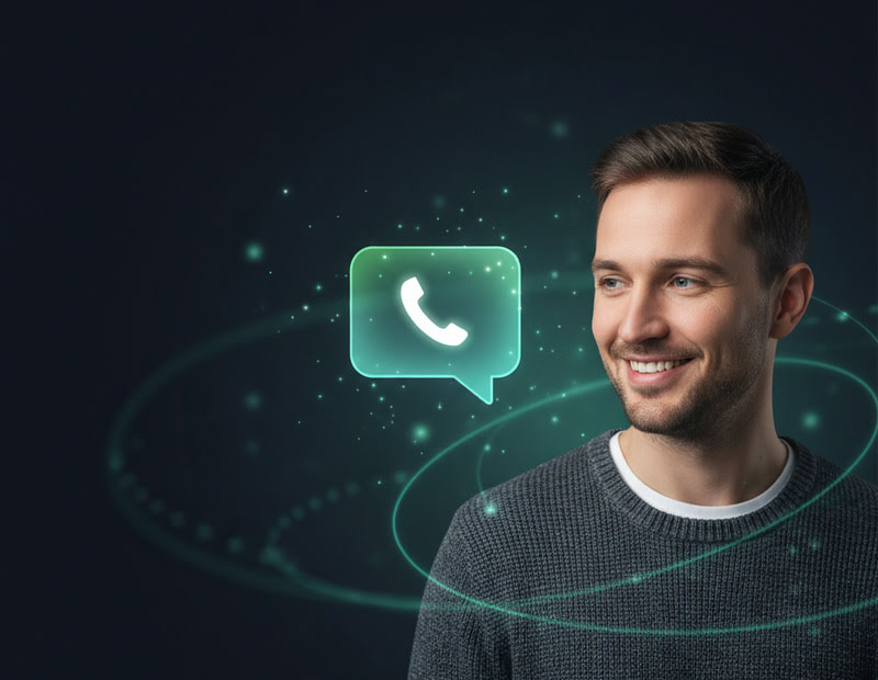 WhatsApp destek görseli