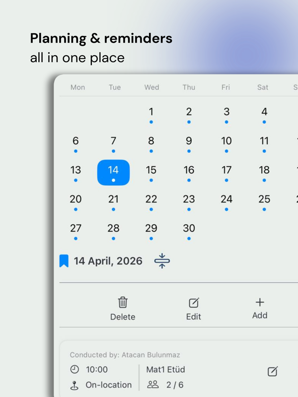 Sita - Calendar